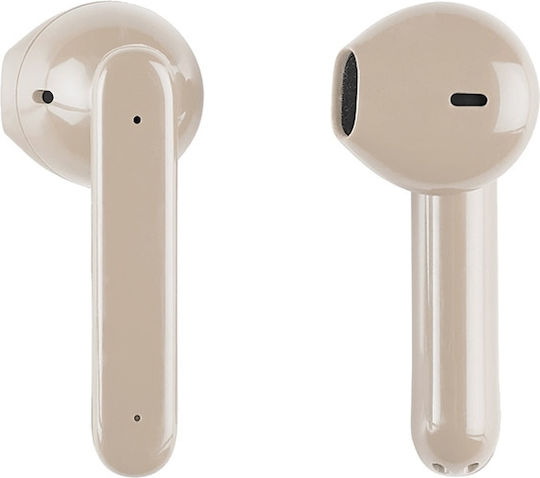 Lexon LA127 Earbud Bluetooth хендсфри Слушалки с Кутийка за Зареждане Camel