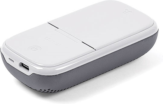 Lexon LA127 Earbud Bluetooth Handsfree Căști cu Carcasă de Încărcare Gri