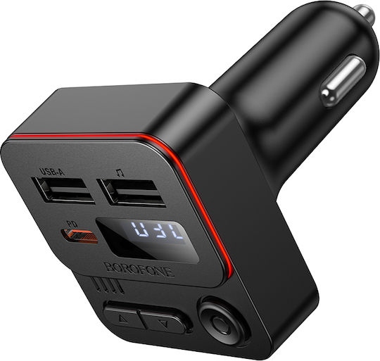 Borofone FM Transmitter Αυτοκινήτου mit USB / Typ-C,TC-TC