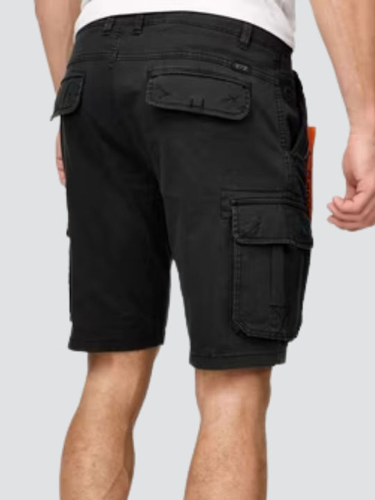 Ανδρική Βερμούδα Cargo Black