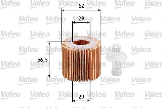 Valeo 586583 Oil Filter Daihatsu Subaru Toyota