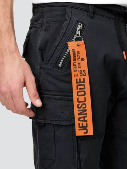 Ανδρική Βερμούδα Cargo Black