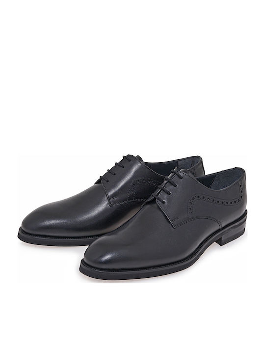 Leder Herrenschuhe Schwarz