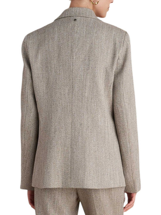 attrattivo Γυναικείο Σακάκι Beige attrattivo Γυναικείο Σακάκι Beige