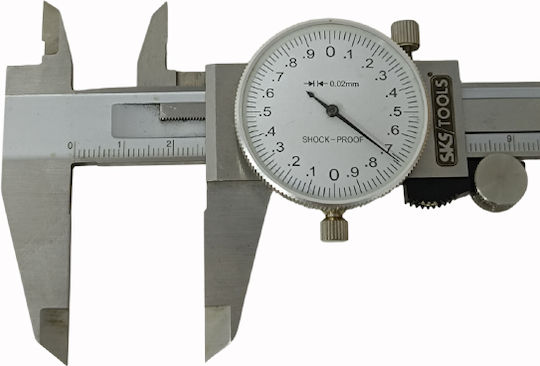 SKS Tools 40010020 Ψηφιακό Παχύμετρο με Εύρος Μέτρησης έως 0 - 150mm