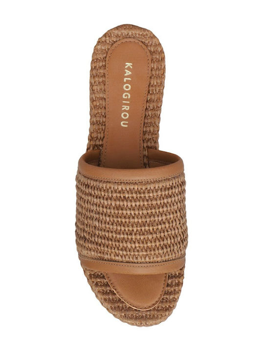 Platforme Dama Tabac Maro