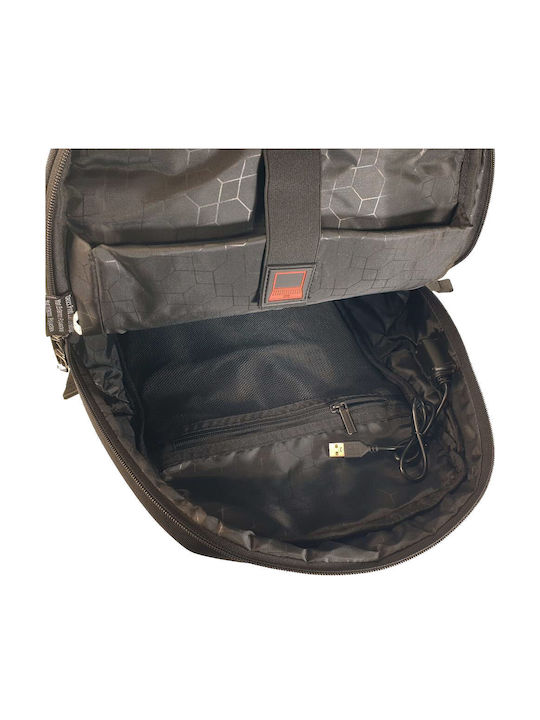 Beverly Hills Polo Club Rucsac Waterproof Negru