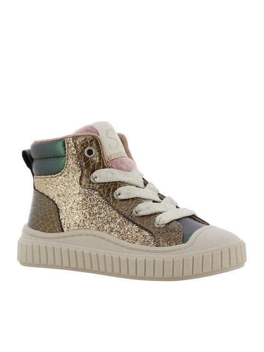 Kids Sneakers High Anatomic Gold