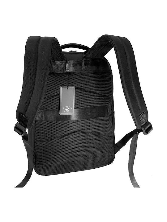 Beverly Hills Polo Club Rucsac Waterproof Negru