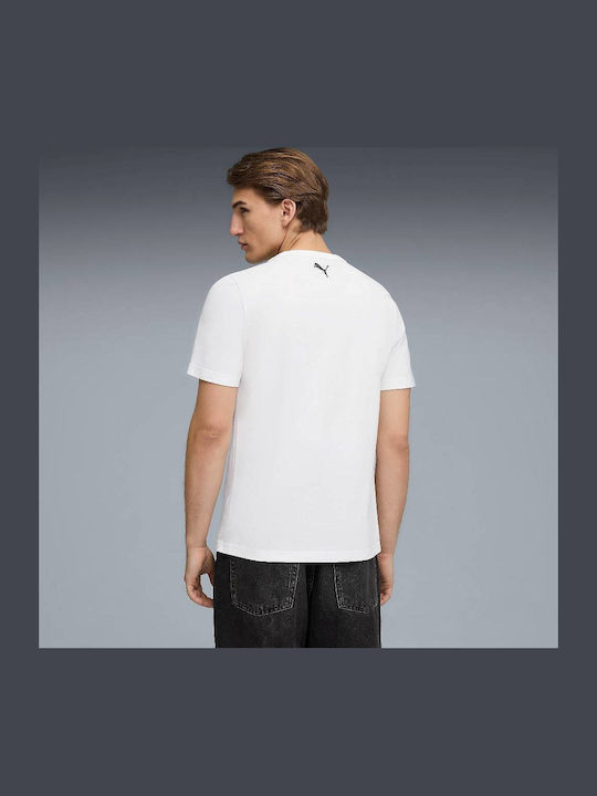 PUMA T-shirt White / Black