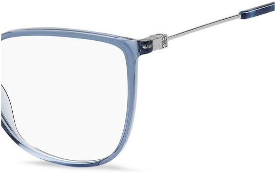 Tommy Hilfiger Damen Brillengestelle mit Rezept Blau TH2099 PJP