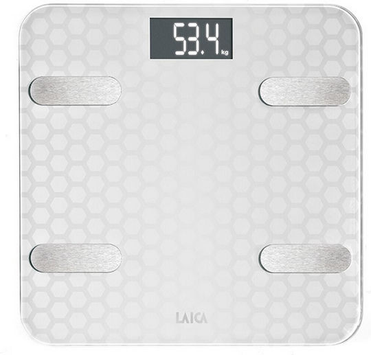 Laica PS 7011 Smart Ζυγαριά 180kg με Bluetooth Λευκή