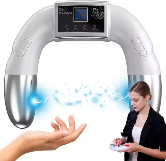 Verk Group Massage Device for the Neck, the Body & the Hands with Heating Function Red