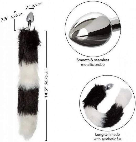 Calexotics Πρωκτική Σφήνα Ασημί