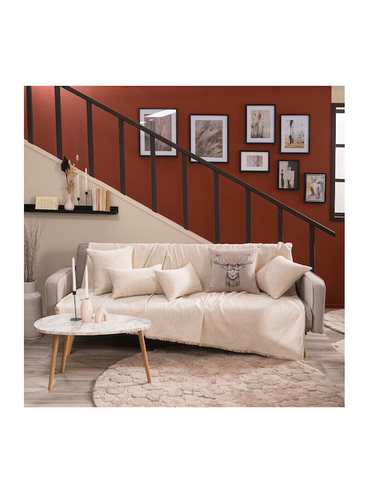 Teoran Fremont Ριχτάρι Πολυθρόνας Chenille 180x150εκ. 01 52017599