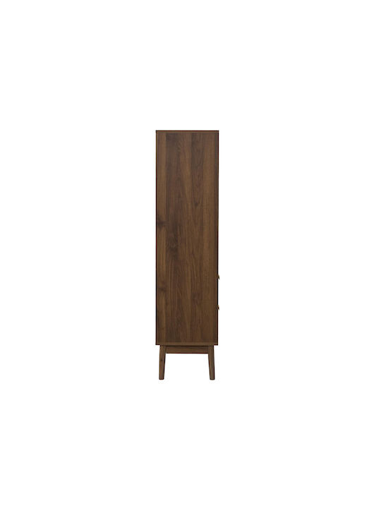 Βιβλιοθήκη Καφέ 100x35x140εκ.
