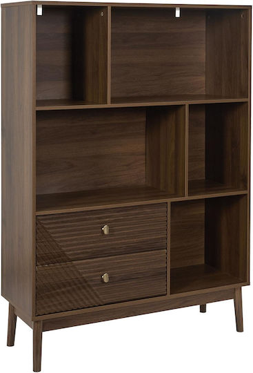 Bookcase Brown 100x35x140cm