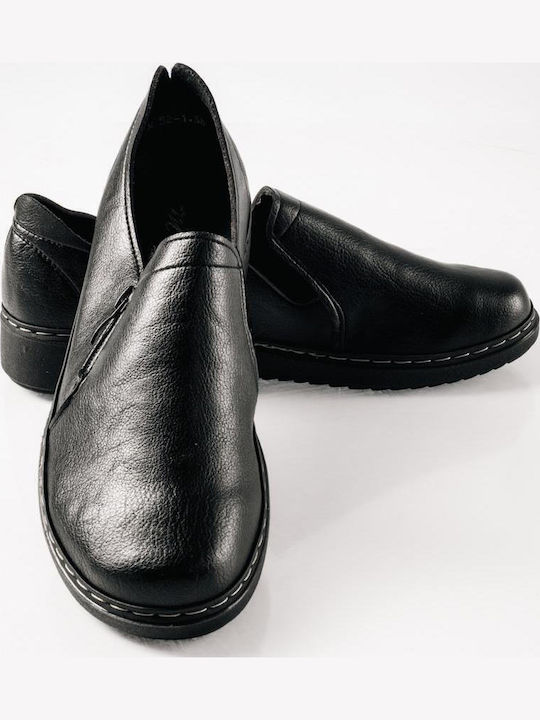 Anatomische Damen Slip-Ons Schwarze