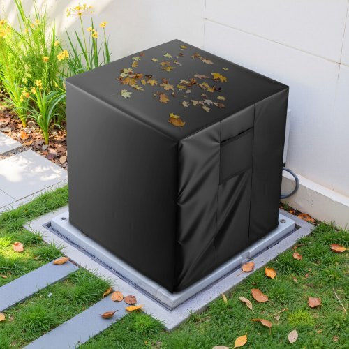 Vevor Klimaanlagenteile Abdeckung der Außeneinheit 960x960x1010 Mm Dreischichtiges Wasserdichtes Für Außenbereiche