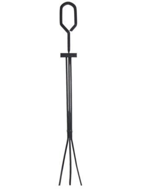 Adler Inox Рафт Съхранение на Дърва 33.6x30x76.6см Сив