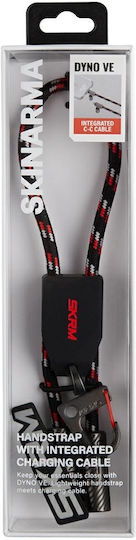Skinarma Плетена USB 2.0 Кабел USB-C мъжки - USB-C мъжки 240W Черен (SK-DYVEHS-CBLCC-BLK)