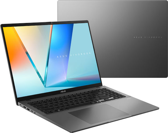 Asus Vivobook S16 M3607HA-OLED-SH080W 16" OLED FHD+ (Ryzen 7-260/16GB/1TB SSD/W11 Home) Matte Gray (GR Keyboard)