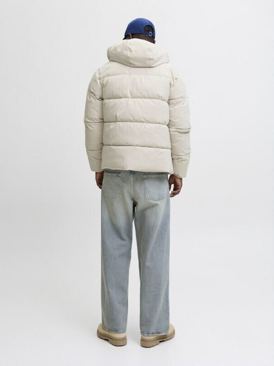 Winter Jacket Puffer Ecru