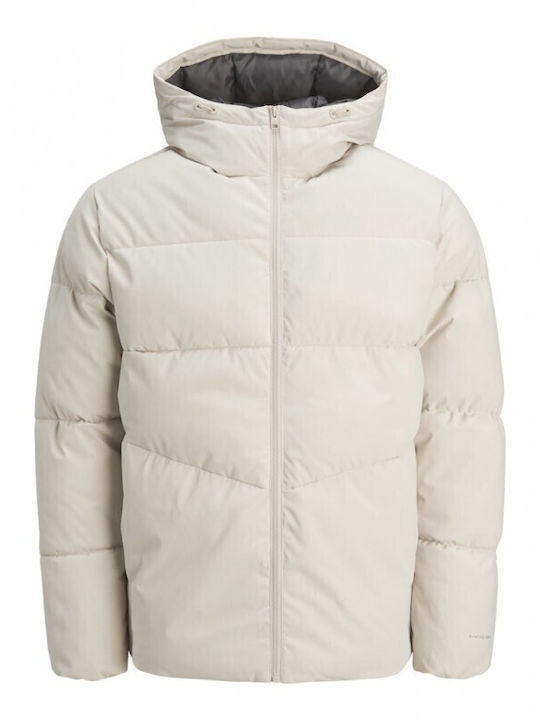 Winter Jacket Puffer Ecru
