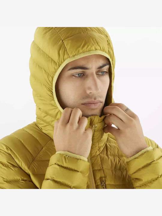 Winter Jacke Puffer Gelb