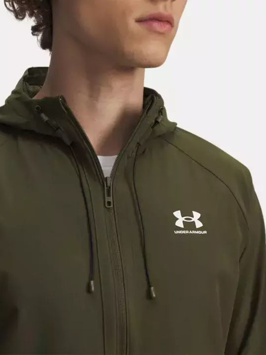 Woven Jacket Windproof Khaki