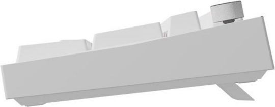 Genesis Thor 404 Gaming Mechanical Keyboard with Outemu Peach Silent switches and RGB lighting (English US) White