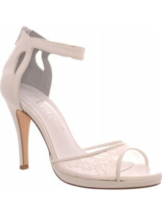 Sandalen Weiß