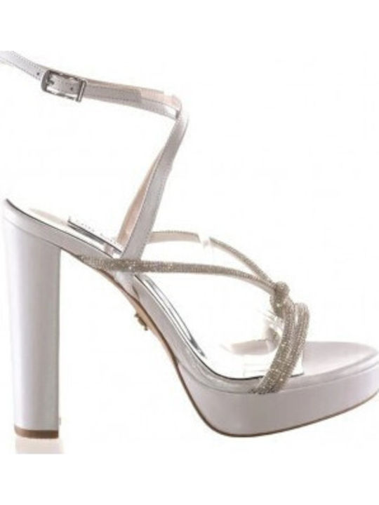 Sandalen Weiß