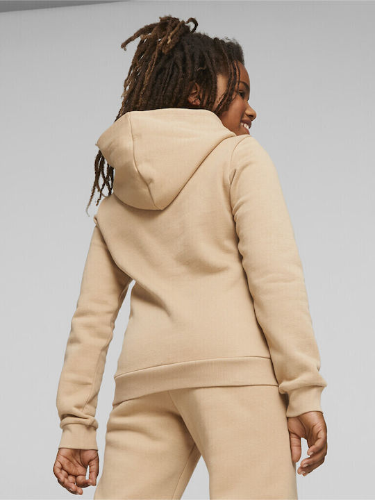 Kinder-Sweatshirt mit Kapuze Beige HOODIE