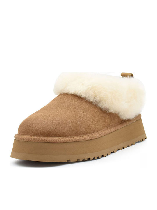 Tazzelle Closed Women's Slippers Brown