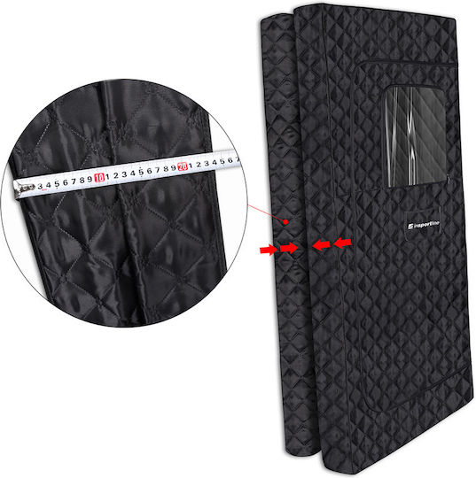 inSPORTline Ατομική Σάουνα Εσωτερικού Χώρου Μ80xΒ80xΥ180cm
