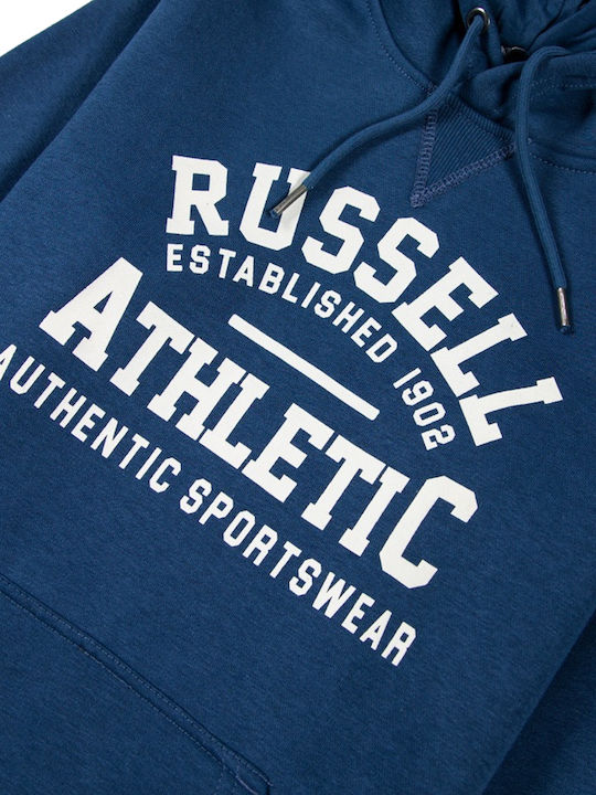 Kids Sweatshirt with Hood and Pockets Blue