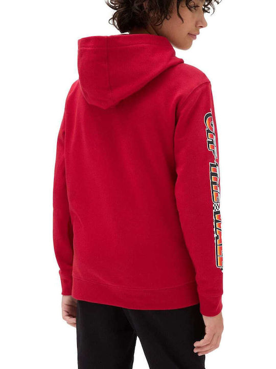 Kids Sweatshirt with Hood Red