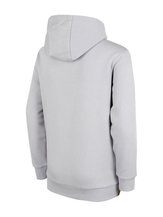 Kids Sweatshirt with Hood and Pockets Gray