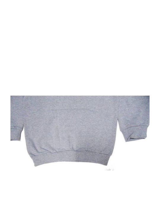 Kids Sweatshirt with Hood and Pockets Gray Classic Among Us