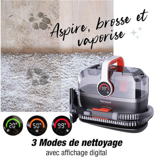 Techwood Ατμοκαθαριστής με Κοντάρι