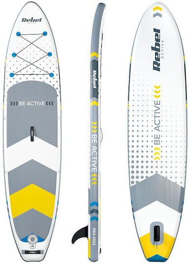 Rebel Aufblasbar SUP Board / Kajak mit Länge 3.5m Weiß