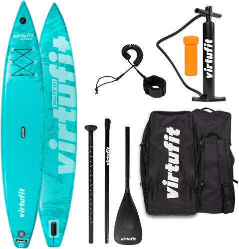 Virtufit Gonflabilă Placă SUP cu Lungime 3.81m Turcoaz