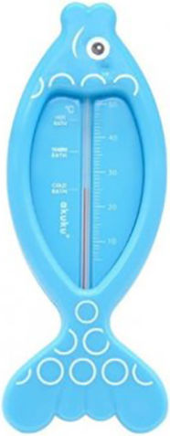 Akuku Analog Bade-Thermometer 0°C bis 50°C Blaue