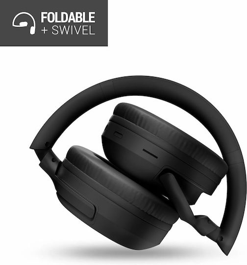 Wireless / Wired Over Ear Headphones with 2 hours of Operation Black