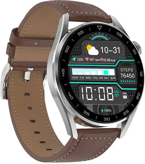 LikeSmart Dynamic FiT Aluminiu Smartwatch (Maro)