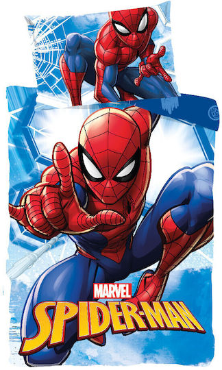Spiderman Kids Duvet Cover Set