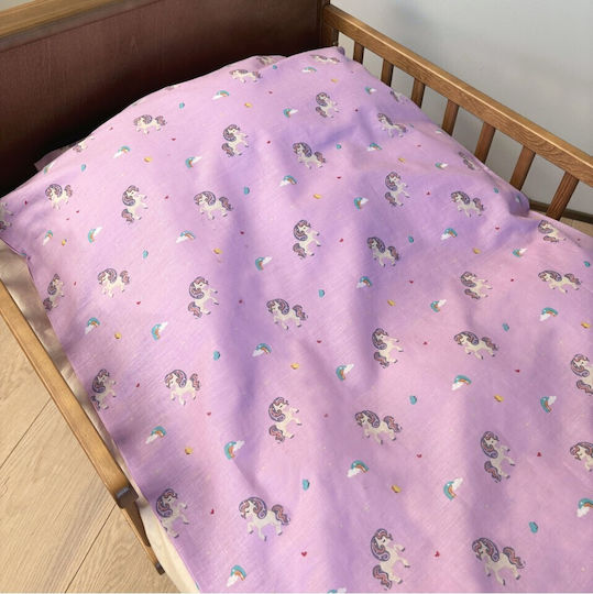 Unicorn Детски Плик за Завивка Единичен Unicorn 100x140бр