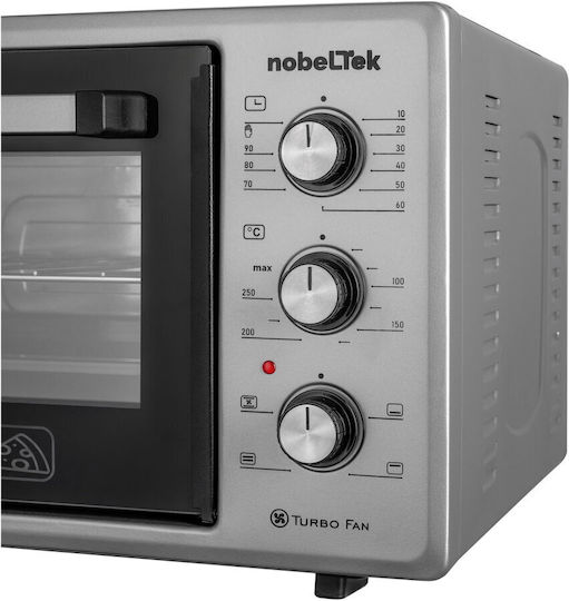 NobeLTek Cuptor electric 48lt Fara arzatoare cu aer Inox
