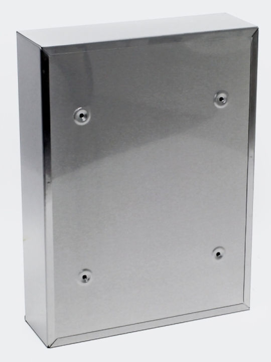 Wiltoc Cutie Poștală pentru Exterior Inox în Culoarea Argint 26x9x35cm